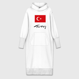 Платье удлиненное хлопок с принтом Turkey (2) в Белгороде,  |  | turkey | алания | анталья | белек | отдых в турции | отпуск в турции | турецкий флаг | турция | флаг турции