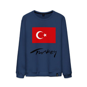 Мужской свитшот хлопок с принтом Turkey (2) в Белгороде, 100% хлопок |  | turkey | алания | анталья | белек | отдых в турции | отпуск в турции | турецкий флаг | турция | флаг турции