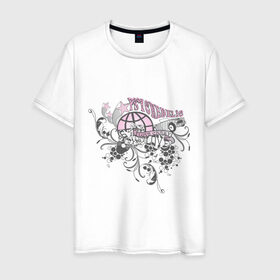 Мужская футболка хлопок с принтом Psychedelic в Белгороде, 100% хлопок | прямой крой, круглый вырез горловины, длина до линии бедер, слегка спущенное плечо. | pcychedelic | городской стиль | психоделика | уличный стиль | урбан