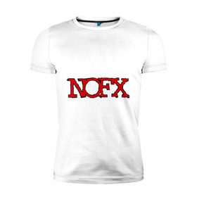 Мужская футболка премиум с принтом Nofx в Белгороде, 92% хлопок, 8% лайкра | приталенный силуэт, круглый вырез ворота, длина до линии бедра, короткий рукав | Тематика изображения на принте: 