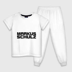 Детская пижама хлопок с принтом Markus Schulz в Белгороде, 100% хлопок |  брюки и футболка прямого кроя, без карманов, на брюках мягкая резинка на поясе и по низу штанин
 | deejay | dj | markus schulz | trance | диджей | маркус шульц | транс