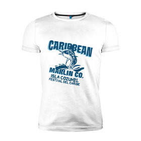 Мужская футболка премиум с принтом Caribbean в Белгороде, 92% хлопок, 8% лайкра | приталенный силуэт, круглый вырез ворота, длина до линии бедра, короткий рукав | caribbean | карибские острова | карибы