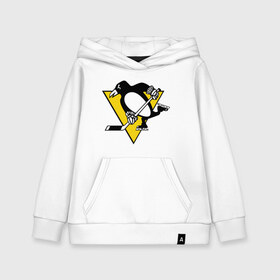 Детская толстовка хлопок с принтом Pittsburgh Penguins Malkin 71 в Белгороде, 100% хлопок | Круглый горловой вырез, эластичные манжеты, пояс, капюшен | Тематика изображения на принте: malkin | nhl | pittsburgh penguins | малкин | нхл | питсбург | хоккейный клуб