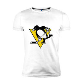 Мужская футболка премиум с принтом Pittsburgh Penguins Malkin 71 в Белгороде, 92% хлопок, 8% лайкра | приталенный силуэт, круглый вырез ворота, длина до линии бедра, короткий рукав | malkin | nhl | pittsburgh penguins | малкин | нхл | питсбург | хоккейный клуб