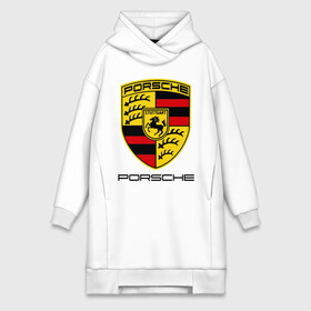 Платье-худи хлопок с принтом Porsche (2) в Белгороде,  |  | porsche | авто2012 | логотип порше | порш | порше | поршель | символ порше