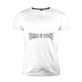 Мужская футболка премиум с принтом Cradle of Filth в Белгороде, 92% хлопок, 8% лайкра | приталенный силуэт, круглый вырез ворота, длина до линии бедра, короткий рукав | лого cradle of filth | рок | рок группа cradle of filth | символика cradle of filth | эмблема cradle of filth