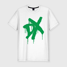 Мужская футболка премиум с принтом D-Generation X (2) в Белгороде, 92% хлопок, 8% лайкра | приталенный силуэт, круглый вырез ворота, длина до линии бедра, короткий рукав | джон сина