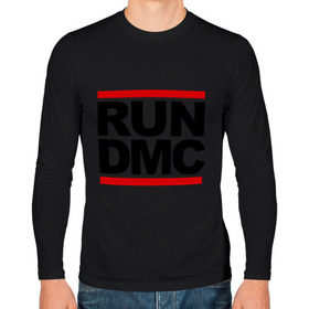 Мужской лонгслив хлопок с принтом Run DMC в Белгороде, 100% хлопок |  | dmc | gangsta | gansta | hip hop | hop | rap | run | рэп | рэпчина | хип | хип хоп | хипхоп | хоп