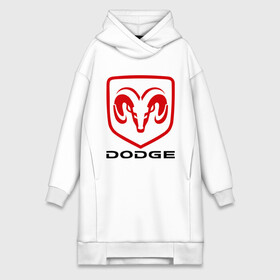 Платье-худи хлопок с принтом Dodge в Белгороде,  |  | dodge | авто2012 | додж | логотип dodge | логотип додж | символика dodge | символики додж