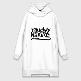 Платье-худи хлопок с принтом Naughty by nature в Белгороде,  |  | хип хоп