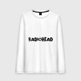 Мужской лонгслив хлопок с принтом Radiohead (4) в Белгороде, 100% хлопок |  | 