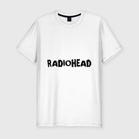 Мужская футболка премиум с принтом Radiohead (4) в Белгороде, 92% хлопок, 8% лайкра | приталенный силуэт, круглый вырез ворота, длина до линии бедра, короткий рукав | 