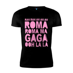 Мужская футболка премиум с принтом Lady Gaga (4) в Белгороде, 92% хлопок, 8% лайкра | приталенный силуэт, круглый вырез ворота, длина до линии бедра, короткий рукав | lady gaga | pop | леди гага | лэди гага | певицы | поп