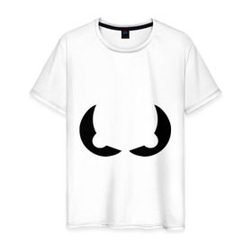 Мужская футболка хлопок с принтом Глазищи в Белгороде, 100% хлопок | прямой крой, круглый вырез горловины, длина до линии бедер, слегка спущенное плечо. | взгляд | глаза | глазищи