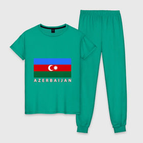 Женская пижама хлопок с принтом Азербайджан в Белгороде, 100% хлопок | брюки и футболка прямого кроя, без карманов, на брюках мягкая резинка на поясе и по низу штанин | azerbaijan | azerbaijan map | jan jan azerbaijan
азербайджан | map | азербайджанец | карта азербайджана