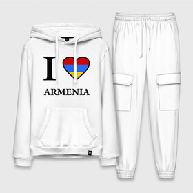 Мужской костюм хлопок с толстовкой с принтом I love Armenia в Белгороде,  |  | Тематика изображения на принте: armenia | армению | армения | армяне | армянин | ереван | люблю | флаг