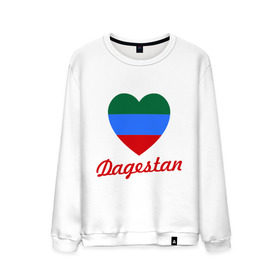 Мужской свитшот хлопок с принтом Dagestan Flag Heart в Белгороде, 100% хлопок |  | 05 регион | даг | дагестан | дагестанец | даги | с любовью к дагестанцамкавказ | сердце | флаг