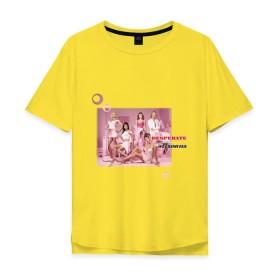 Мужская футболка хлопок Oversize с принтом Desperate Housewives (4) в Белгороде, 100% хлопок | свободный крой, круглый ворот, “спинка” длиннее передней части | Тематика изображения на принте: desperate housewives | отчаянные домохозяйки