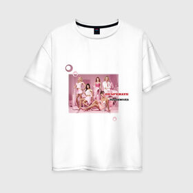 Женская футболка хлопок Oversize с принтом Desperate Housewives (4) в Белгороде, 100% хлопок | свободный крой, круглый ворот, спущенный рукав, длина до линии бедер
 | Тематика изображения на принте: desperate housewives | отчаянные домохозяйки