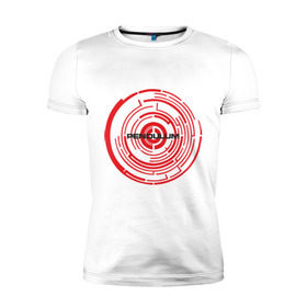 Мужская футболка премиум с принтом Pendulum в Белгороде, 92% хлопок, 8% лайкра | приталенный силуэт, круглый вырез ворота, длина до линии бедра, короткий рукав | drum | pendulum | pendulumdram | драм
