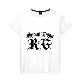 Женская футболка хлопок с принтом Snoop dog (5) в Белгороде, 100% хлопок | прямой крой, круглый вырез горловины, длина до линии бедер, слегка спущенное плечо | dog | gangsta | gansta | hip | hip hop | hop | rap | дог | рэп | рэпчина | снуп | хип | хип хоп | хипхоп | хоп
