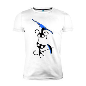Мужская футболка премиум с принтом Чудики в Белгороде, 92% хлопок, 8% лайкра | приталенный силуэт, круглый вырез ворота, длина до линии бедра, короткий рукав | Тематика изображения на принте: коты | котята | кошки | прикольное | чудики