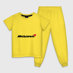 Детская пижама хлопок с принтом McLaren (МакЛарен) в Белгороде, 100% хлопок |  брюки и футболка прямого кроя, без карманов, на брюках мягкая резинка на поясе и по низу штанин
 | auto | mclaren | авто | автобренды | автомобили | макларен | машины | тачки | тюнинг