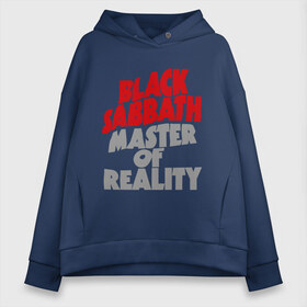 Женское худи Oversize хлопок с принтом Black Sabbath Master of reality в Белгороде, френч-терри — 70% хлопок, 30% полиэстер. Мягкий теплый начес внутри —100% хлопок | боковые карманы, эластичные манжеты и нижняя кромка, капюшон на магнитной кнопке | heavy metal | metal | muse | rock | trash metal | альтернатива | квартет | лица | метал | рок | рок группа | рок группы | трэш метал | хеви метал