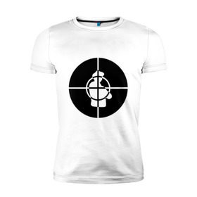 Мужская футболка премиум с принтом Public Enemy в Белгороде, 92% хлопок, 8% лайкра | приталенный силуэт, круглый вырез ворота, длина до линии бедра, короткий рукав | Тематика изображения на принте: хип хоп