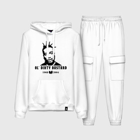 Женский костюм хлопок (с толстовкой) с принтом Ol Dirty Bastard в Белгороде,  |  | gangsta | gansta | hip | hip hop | hop | rap | рэп | рэпчина | хип | хип хоп | хипхоп | хоп
