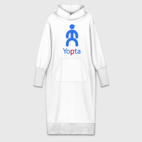 Платье удлиненное хлопок с принтом Yopta в Белгороде,  |  | Тематика изображения на принте: yota | yotas | ёта
