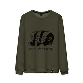 Мужской свитшот хлопок с принтом Happy Tree Friends (2) в Белгороде, 100% хлопок |  | Тематика изображения на принте: friends | happy | happy tree friends | lenin | tree | ussr | ленин | ссср | три друга