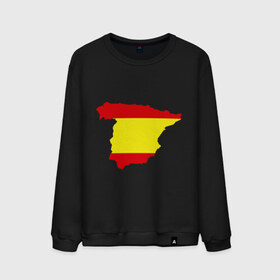Мужской свитшот хлопок с принтом Испания (Spain) в Белгороде, 100% хлопок |  | spain | государство | европа | европейский | испания | карта | мадрид | флаг