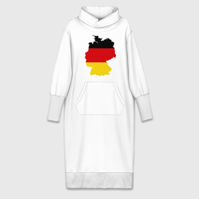 Платье удлиненное хлопок с принтом Германия (Germany) в Белгороде,  |  | germany | германия | государство | европа | европейский | немцы | флаг