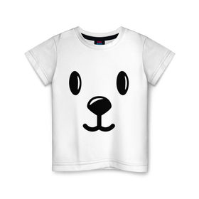 Детская футболка хлопок с принтом Собачка (4) в Белгороде, 100% хлопок | круглый вырез горловины, полуприлегающий силуэт, длина до линии бедер | 