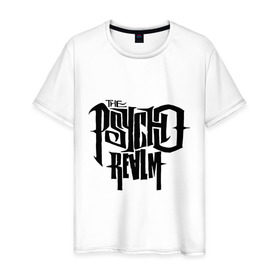 Мужская футболка хлопок с принтом The Psycho Realm в Белгороде, 100% хлопок | прямой крой, круглый вырез горловины, длина до линии бедер, слегка спущенное плечо. | gangsta | gansta | hip | hip hop | hop | rap | реп | рэп | рэпчина | хип | хип хоп | хоп