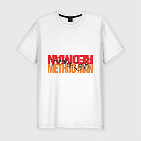 Мужская футболка премиум с принтом Method Man & Redman - How High в Белгороде, 92% хлопок, 8% лайкра | приталенный силуэт, круглый вырез ворота, длина до линии бедра, короткий рукав | 