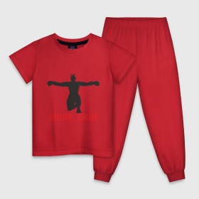Детская пижама хлопок с принтом Muay Thai (Муай Тай) (2) в Белгороде, 100% хлопок |  брюки и футболка прямого кроя, без карманов, на брюках мягкая резинка на поясе и по низу штанин
 | емельяненко