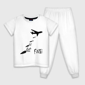 Детская пижама хлопок с принтом Еда вместо бомб в Белгороде, 100% хлопок |  брюки и футболка прямого кроя, без карманов, на брюках мягкая резинка на поясе и по низу штанин
 | Тематика изображения на принте: бомбы | еда | морковки | самолет