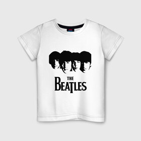 Детская футболка хлопок с принтом The Beatles в Белгороде, 100% хлопок | круглый вырез горловины, полуприлегающий силуэт, длина до линии бедер | 60s | 60е | beatles | rock | битлз | битлы | леннон | ленон | макартни | музыка | ретро | рок