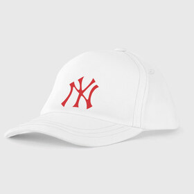 Детская бейсболка с принтом NY Yankees red (3) в Белгороде, 100% хлопок | классический козырек, металлическая застежка-регулятор размера | baseball | major league basebal | mlb | new era | ny | staten island | yankees | америка | бейсбол | бита | главная лига бейсбола | нью йорк янкиз | статен айленд | сша | янки