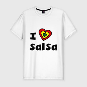 Мужская футболка премиум с принтом Я люблю сальсу в Белгороде, 92% хлопок, 8% лайкра | приталенный силуэт, круглый вырез ворота, длина до линии бедра, короткий рукав | Тематика изображения на принте: bachata | i love | i love salsa | lambada | latina | salsa | бачата | ламбада | латина | латиноамериканская музыка | латиноамериканские танцы | сальса | танго | танец | танцы | ча ча ча | я люблю | я люблю сальсу
