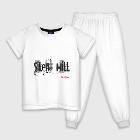 Детская пижама хлопок с принтом Sillent Hill в Белгороде, 100% хлопок |  брюки и футболка прямого кроя, без карманов, на брюках мягкая резинка на поясе и по низу штанин
 | silent hill | сайлент хил | сайлент хилл | ужастики | ужасы