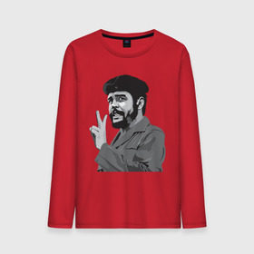 Мужской лонгслив хлопок с принтом Peace Che Guevara в Белгороде, 100% хлопок |  | че гевара