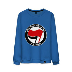 Мужской свитшот хлопок с принтом Antifa (1) в Белгороде, 100% хлопок |  | antifa | антифа | антифашизм | антифашистское движение | знак антифа | против фашизма | фашизм