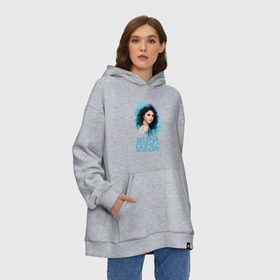 Худи SuperOversize хлопок с принтом Selena Gomez в Белгороде, 70% хлопок, 30% полиэстер, мягкий начес внутри | карман-кенгуру, эластичная резинка на манжетах и по нижней кромке, двухслойный капюшон
 | bieber | gomez | justin | justin bieber | selena | гомез | гомес | джастин бибер | музыка | певица | подружка джастина бибире | поп певица | селена