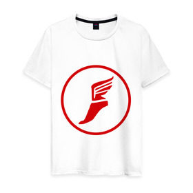 Мужская футболка хлопок с принтом TF2: Scout в Белгороде, 100% хлопок | прямой крой, круглый вырез горловины, длина до линии бедер, слегка спущенное плечо. | Тематика изображения на принте: игра | игры | компьютерная