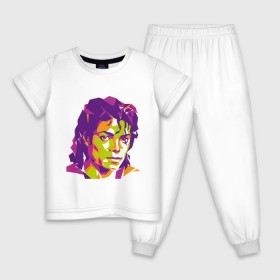 Детская пижама хлопок с принтом Michael Jackson полноцвет в Белгороде, 100% хлопок |  брюки и футболка прямого кроя, без карманов, на брюках мягкая резинка на поясе и по низу штанин
 | jackson | michael | michael jackson | pop | джексон | знаменитость | майкл | майкл джексон | певец | поп | портрет