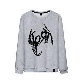 Мужской свитшот хлопок с принтом Korn bones в Белгороде, 100% хлопок |  | Тематика изображения на принте: korn | metal | группы | корн | логотип | метал | музыка | рок группы | рок музыка