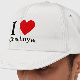 Кепка снепбек с прямым козырьком с принтом i love chechnya в Белгороде, хлопок 100% |  | регионы | чеченская республика | чеченцы | чечня | я люблю | я люблю чечню